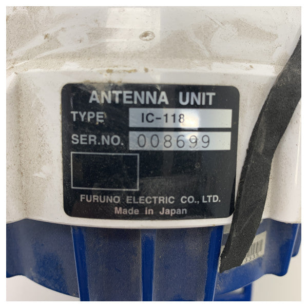 Furuno IC-118 FELCOM 18 | 19 antenna unit USED