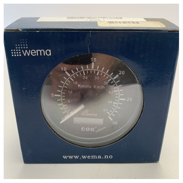 Індикатор швидкості човна Wema GPS чорний 30 вузлів - 110308