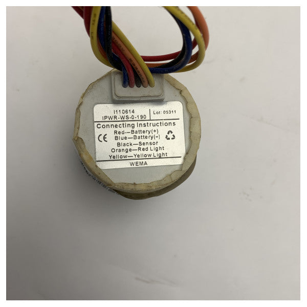 Wema Mesureur de niveau d'eau marine de haute qualité IPWR-WS-0-190 avec une construction durable et une installation facile