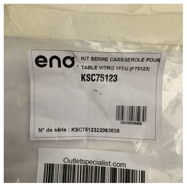 ENO Marine Grade ruostumattomasta teräksestä valmistettu pannukiinnityssarja turvalliseen kattilakiinnitykseen veneen keittotasoihin - KSC75123