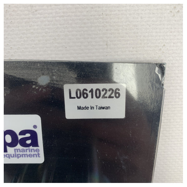 Allpa 12V 5ファンクション電気スイッチパネル ブラック - L0610226