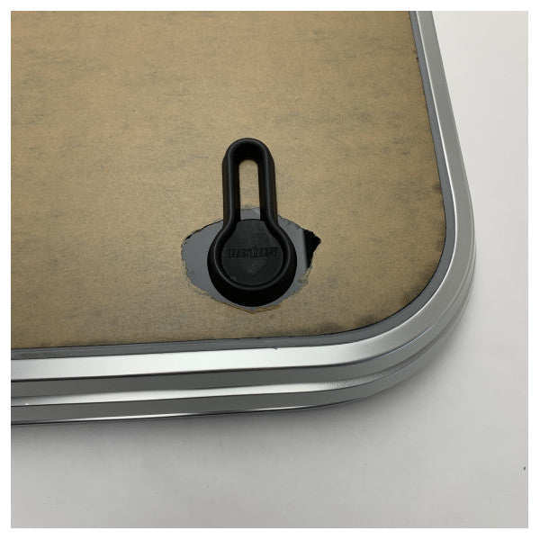 Алюмінієвий люк для палуби Vetus LIB5055L 500X500MM