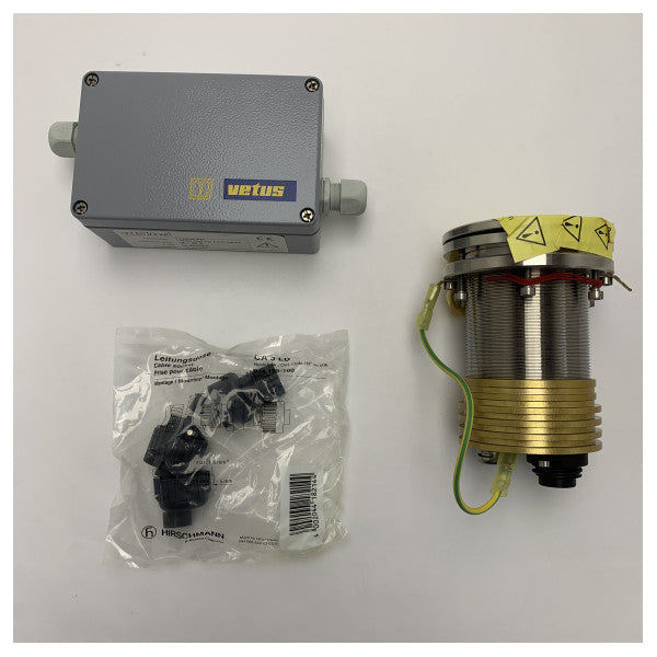 Vetus LUNA LED-Unterwasserleuchte Edelstahl 12/24V tru-hull