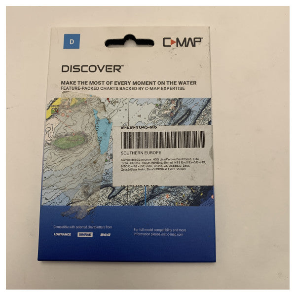 C-map MAX-N+ C: Carte de navigation continentale pour l'Europe du Sud - M-EM-Y045-MS