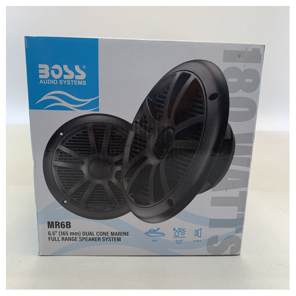 Boss Marine MR6B Marine Proof 180W Kit de haut-parleurs