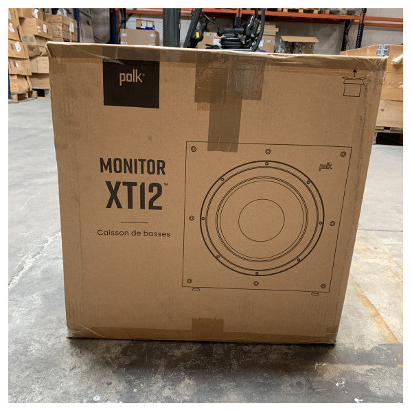 Polk Monitor XT12 12 Zoll Active Subwoofer 100W - MXT12Subbk