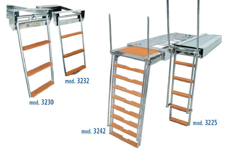 Échelle de bain hydraulique en acier inoxydable Opacmare 3225/13