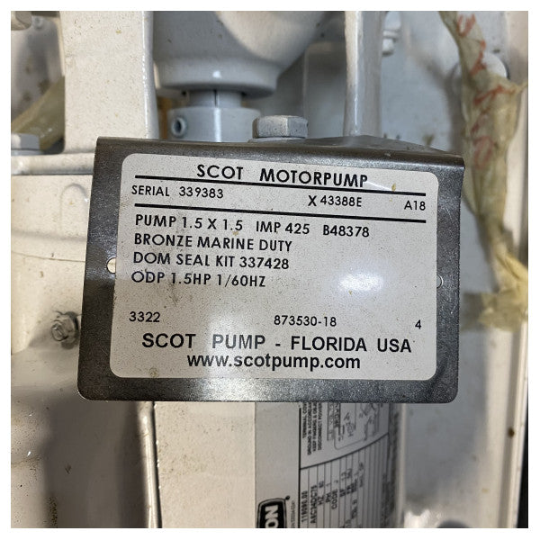 Насос для кондиціонування повітря Dometic P115S-1171D-425-1.5TCV