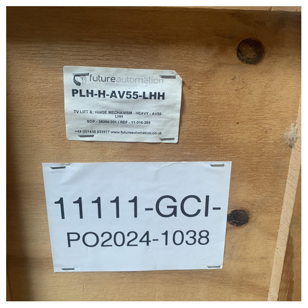 Future Automation PLH-H-AV55-LHH 55 pouces Marine TV Lift