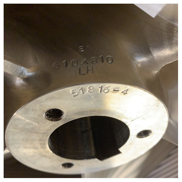 Teignbridge 610mm 5-Blade Solak Deniz Pervanesi Tuzlu Su ve Tatlı Su Kullanımı için