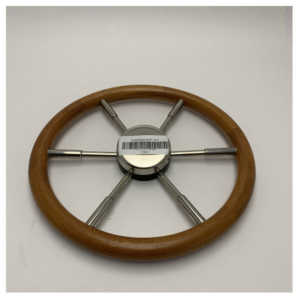Volante usato Vetus PRO40T a 5 razze da 400 mm con bordo in teak