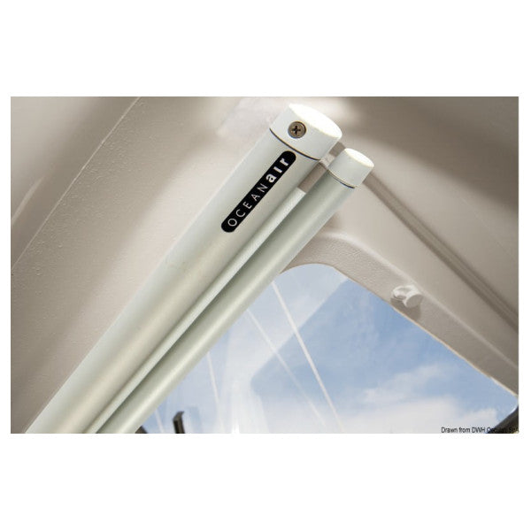 Dometic Oceanair Portshade Rouleau aveugle blanc 460 x 320 mm-psh-3-w-rp