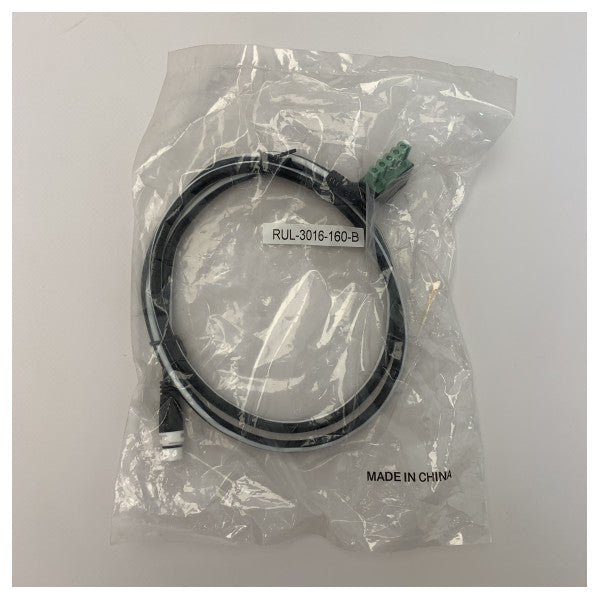 Caixa com vários cabos spur e backbone da Raymarine