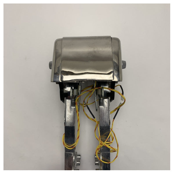 Vetus RCTOPTSG double moteur levier de commande mécanique acier inoxydable