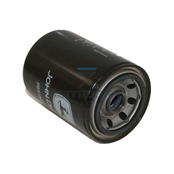 John Deere RE519626 motoroljefilter svart