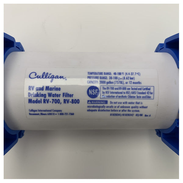 Culligan RV-700 d'occasion | RV-800 Filtre d'eau de l'eau propre