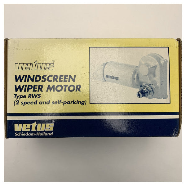 Vetus RW09S marin vindrutetorkarmotor 24V 25 mm