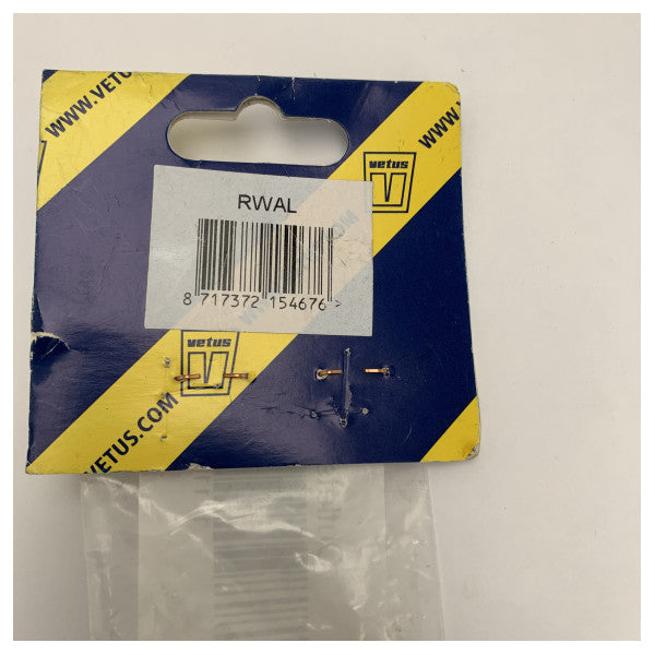 Vetus RWAL windscreen wiper arm L395 - 481 mm black