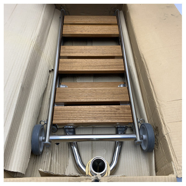 Passarela Trem dobrável em aço inoxidável 2,2 M - S28 30 150