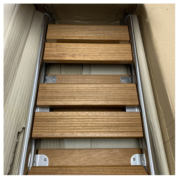 Passarela Trem dobrável em aço inoxidável 2,2 M - S28 30 150