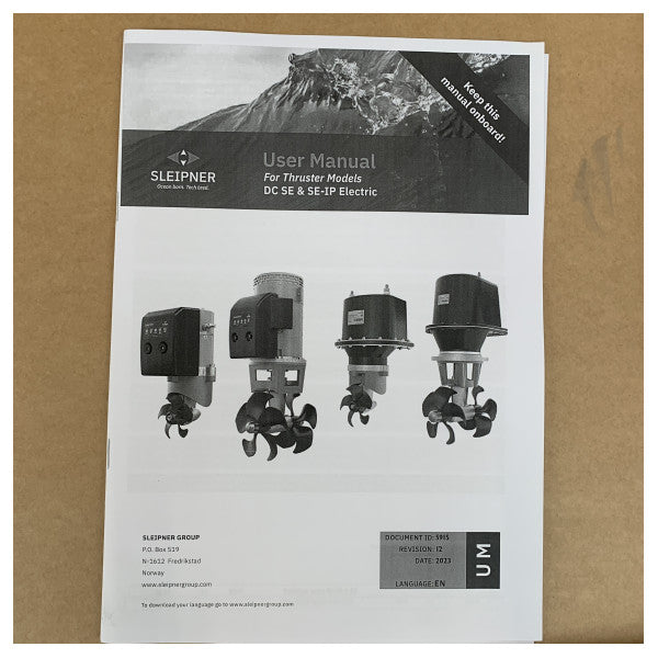 Side Power SE210/250TC 210 KGF | 250 mm propulseur d'étrave et de poupe