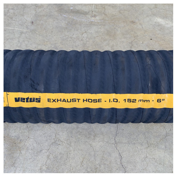 Vetus High-Quality 1m Marine Exhaust Hose 152mm - SLANG150