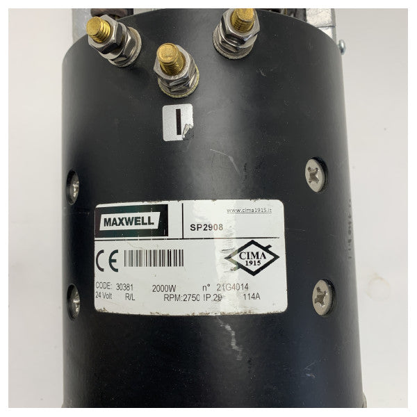 Electromotor Maxwell SP2908 2000W 24V molinete