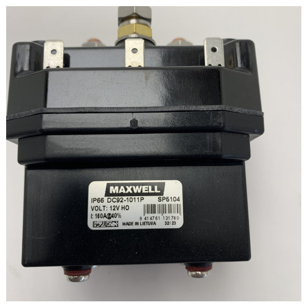 Maxwell SP5104 160A 12V windlass solenoid | relais