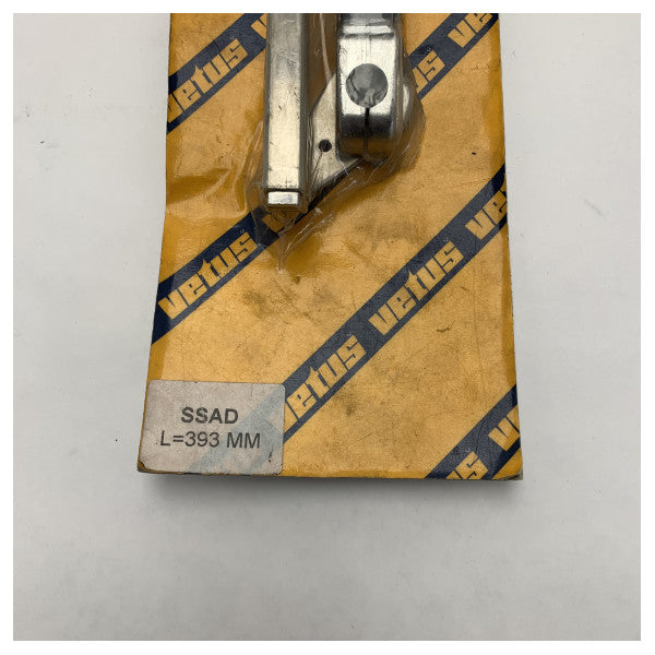 Vetus SSAD ダブルステンレスウィンドスクリーンワイパーアーム調整可能 308 - 393 mm