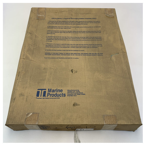 Dometic SeaStar Teleflex joustava ohjauskaapeli SSC63 12 ft - SSC6312 - SSC6312
