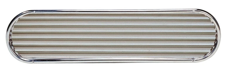 Rejilla de ventilación Vetus de lamas de acero inoxidable L360 mm