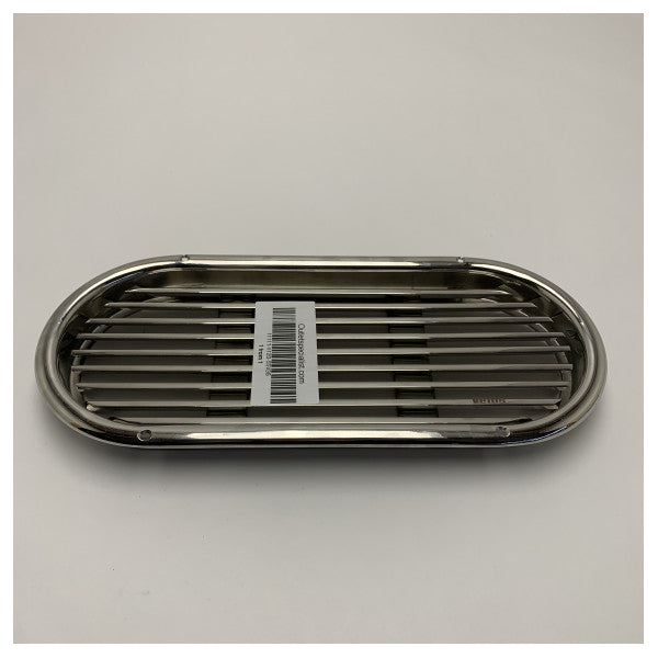 Rejilla de ventilación Vetus de lamas de acero inoxidable L360 mm