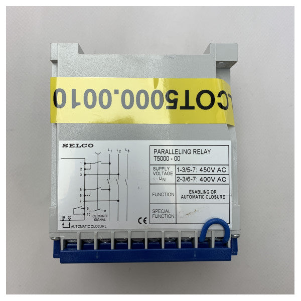 Selco T5000-00 Paralleling Switch Relay