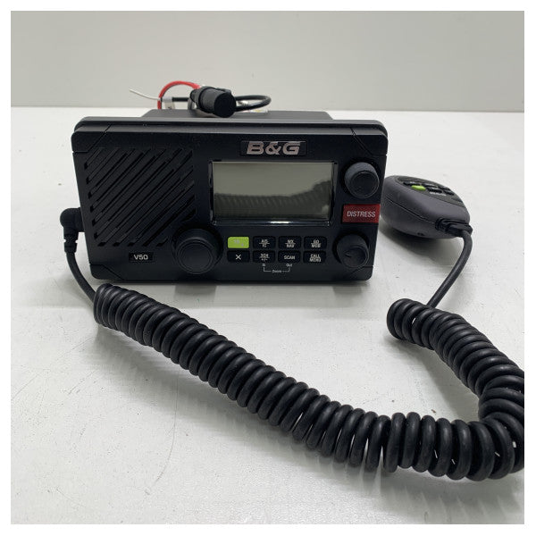 B&G V50 VHF Marine Radio Marifoon Black 12/24V-000-11236-001