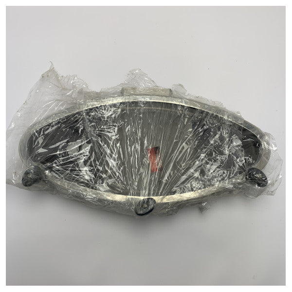 Hublot ouvrant en acier inoxydable Trend Marine de 460 x 190 mm