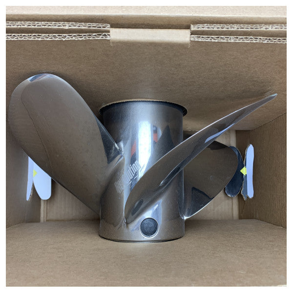 Hélice Mercury Revolution de 4 pás em aço inoxidável 14,6 x 17P CR