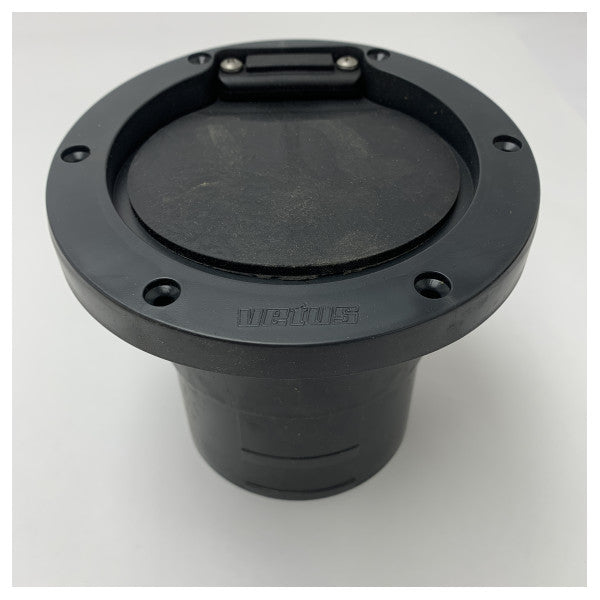 Plastikowe złącze wylotowe pawęży Vetus TRC90PV - 90 mm