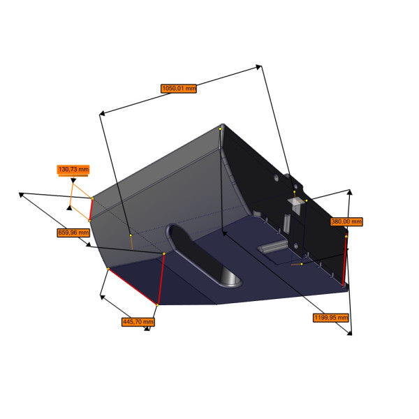 HDPE 295 litarski rezervoar za pitku vodu bijeli - TSF0053 