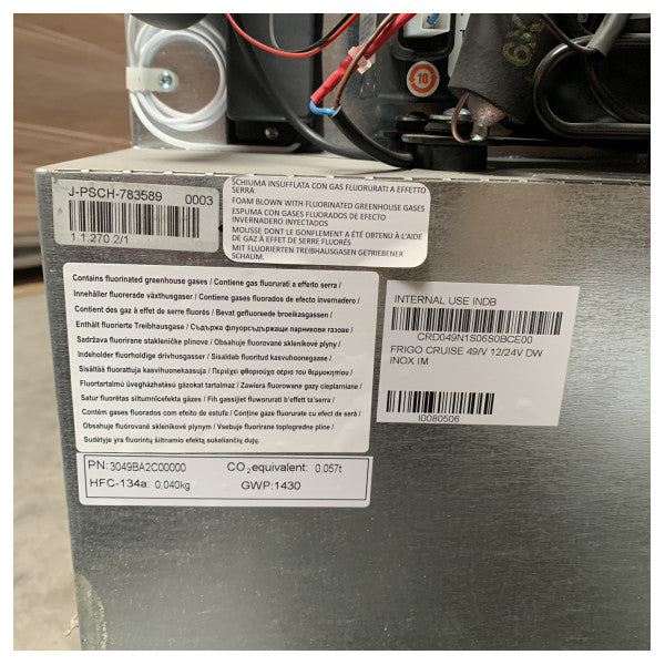 Холодильник Isotherm DR49 49L компресорний з нержавіючої сталі з висувними ящиками 12/24V - 3049BA2C00000