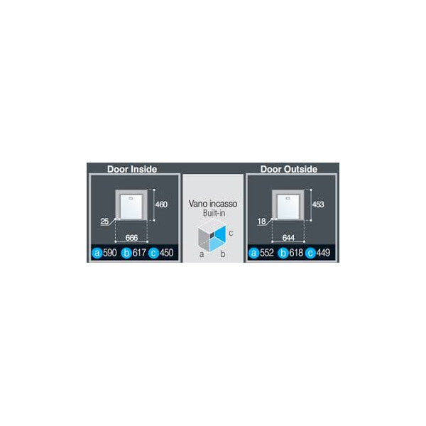 Vitrifrigo DW70BT 70L congelador de gaveta com compressor em aço inoxidável 12/24V