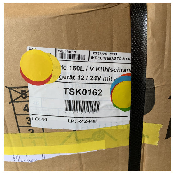 Webasto Isotherm DR160 160L skuffekompressorkøleskab | fryser