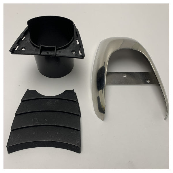 Vetus Marine Shell Ventilator Typhoon TYP75 Stainless Steel