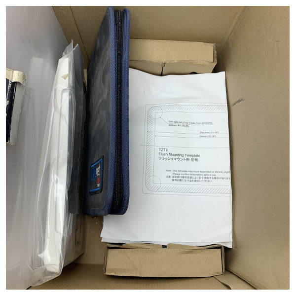 GPS chartplotter Furuno TZT9 com ecrã tátil multifunções de 9 polegadas