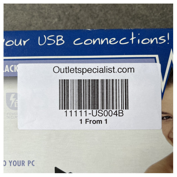 Hub interno Sweex a 4 porte USB 2.0 nero - Espansione USB durevole di livello marino per imbarcazioni ed elettronica marittima