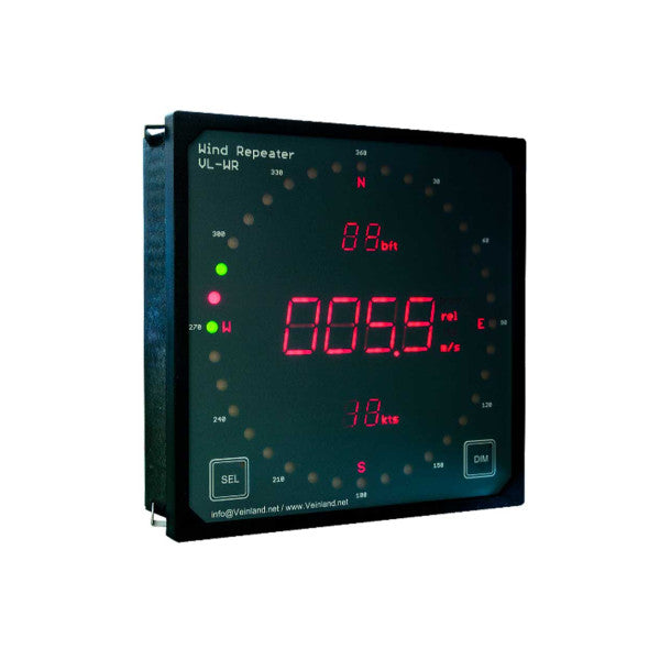 SAM Electronics Veinland vindrepeater display - VL-WR