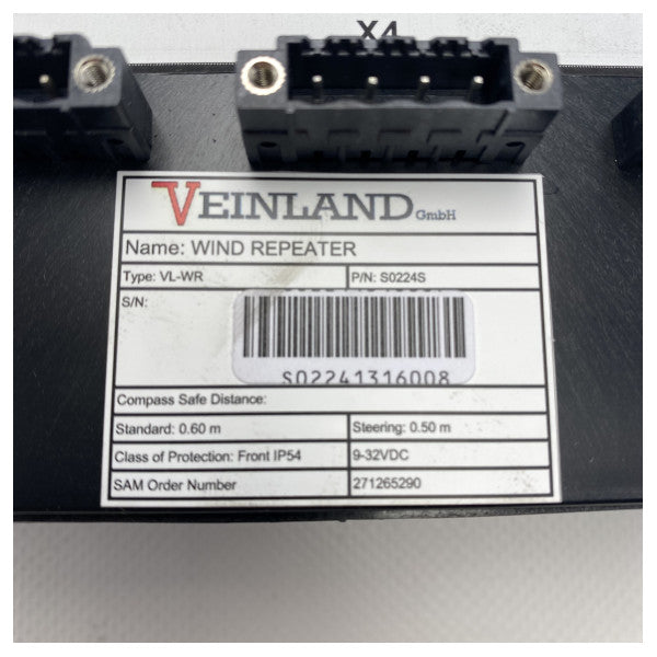 SAM Electronics Veinland vindrepeater display - VL-WR