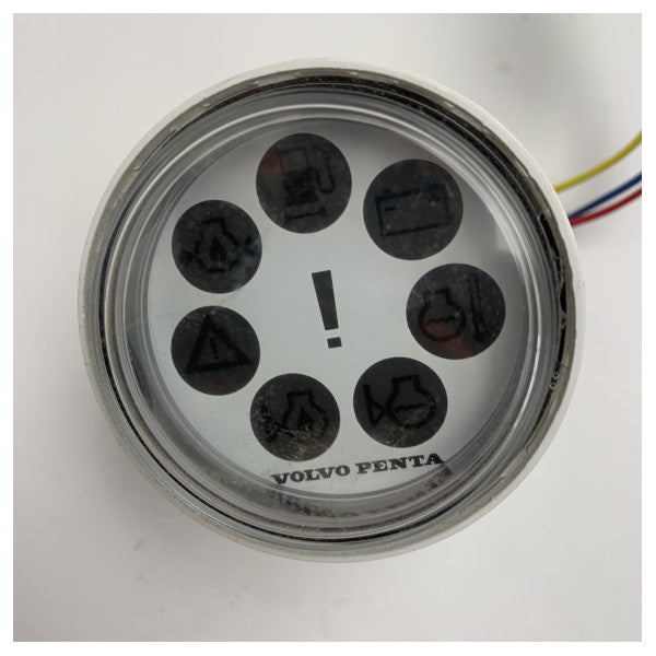 Volvo Penta 874927 7-funkcyjny wskaźnik panelu alarmowego