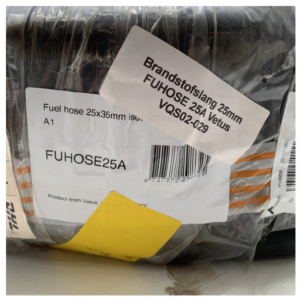 Vetus bränsleslang 25 mm 30 meter - FUHOSE25A