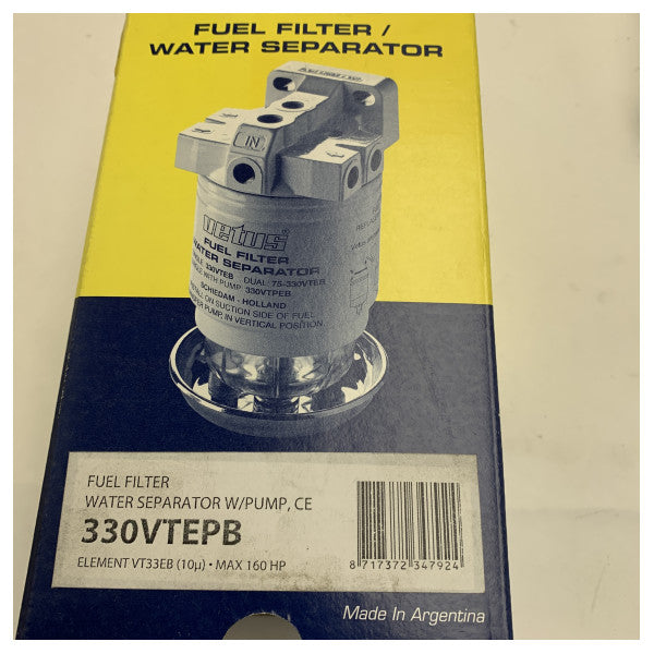 Vetus 33VTEBP filtre à carburant séparateur d'eau 140 HP | 48L/h