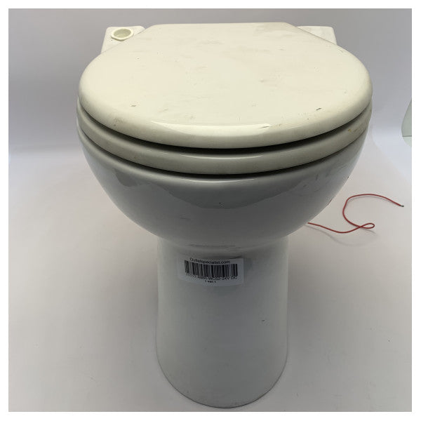 Vetus WCS2 Electric Marine Toilet White Ceramic 24V